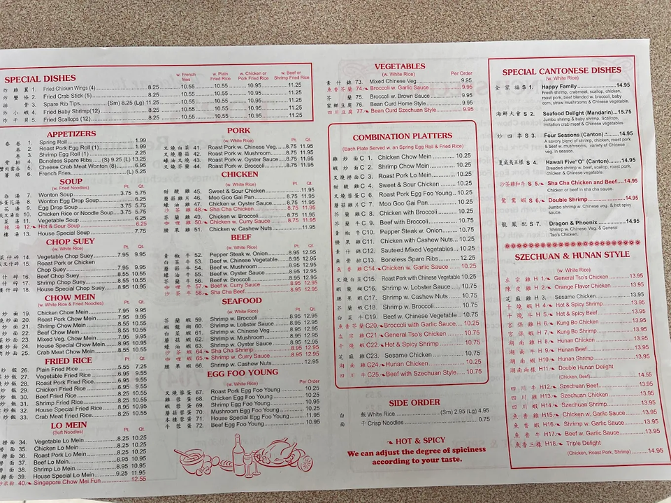 Tops China Restaurant