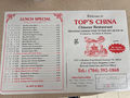 Tops China Restaurant